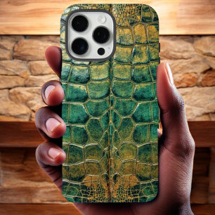 Coque iPhone 16 Pro Max Crocodile