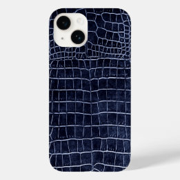 Coque Case-Mate iPhone Crocodile bleu marine