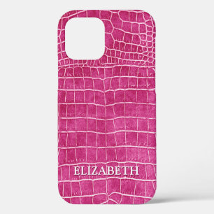 Case-Mate iPhone Case Crocodile Crocodile Crocodile Cuir Nom personnalis