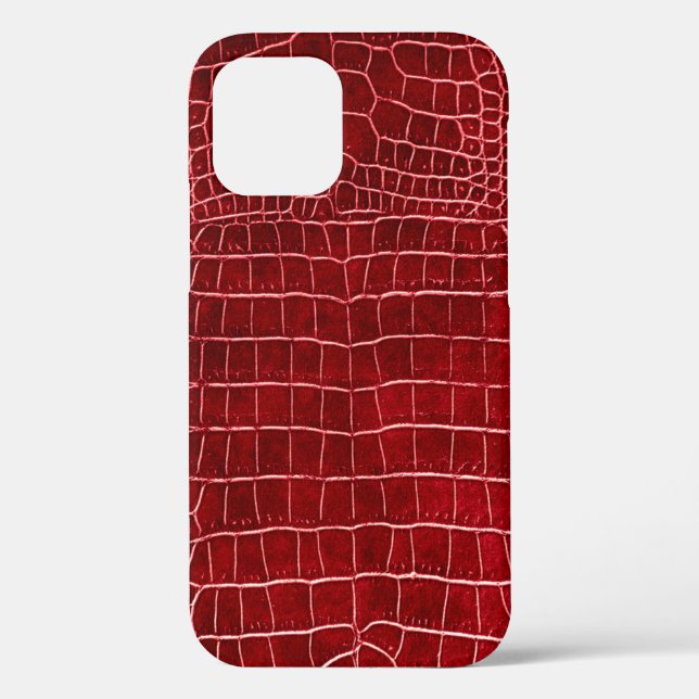 Coques Case-Mate iPhone Crocodile de Bourgogne Faux (Verso)