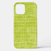Crocodile de Chartreuse Green Faux