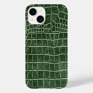Coque Case-Mate iPhone Crocodile des Faux vertes