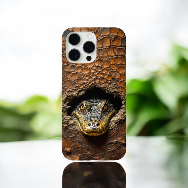 Coques Case-Mate iPhone Crocodile perce sa peau (Créateur téléchargé)