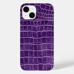 Coque Case-Mate iPhone Crocodile pourpre