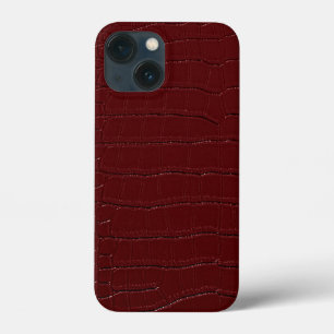 Case-Mate iPhone Case Crocodile Rouge Peau à imprimer Vernis
