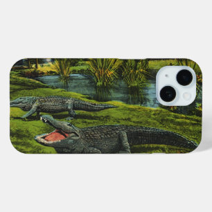 Coque Case-Mate iPhone Crocodiles vintages, Reptiles Marine Life Animaux