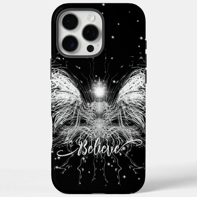 Coques Case-Mate iPhone Croire Fairy Starlight Imaginaire noir (Verso)