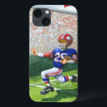 Coque Case-Mate iPhone Croisement de la ligne de but pour un touchdown<br><div class="desc">Entendez la foule hurler comme elles observent leur joueur de football préféré croiser la ligne de but pour un touchdown ! Le geai Throckmorton a peint cette scène dynamique. Achetez une copie pour vous-même ou donnez-la comme cadeau au passioné du football dans votre vie !</div>