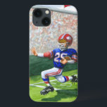 Coque Case-Mate iPhone Croisement de la ligne de but pour un touchdown<br><div class="desc">Entendez la foule hurler comme elles observent leur joueur de football préféré croiser la ligne de but pour un touchdown ! Le geai Throckmorton a peint cette scène dynamique. Achetez une copie pour vous-même ou donnez-la comme cadeau au passioné du football dans votre vie !</div>