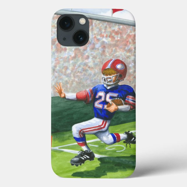Coques Case-Mate iPhone Croisement de la ligne de but pour un touchdown (Verso)