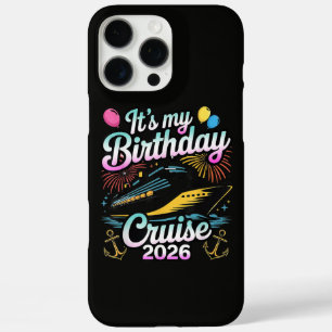 Coque iPhone 16 Pro Max Croisière d'anniversaire 2026 Croisière d'annivers