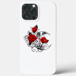 Case-Mate iPhone Case Croissant mécanique avec roses rouges