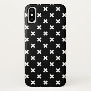 Case-Mate iPhone Case Croix blanche sur le noir