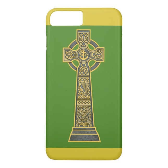 Coques Case-Mate iPhone Croix celtique avec Harpe (Dos)