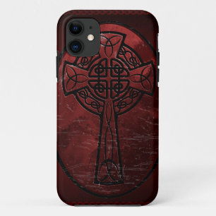 Etui iPhone Case-Mate Croix celtique rouge