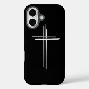 Coque Pour iPhone 16 croix chrétienne