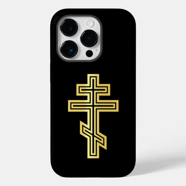 Coques Case-Mate iPhone Croix chrétienne orthodoxe (Verso)
