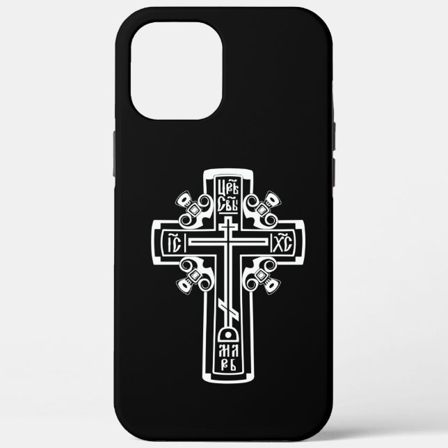 Coques Case-Mate iPhone Croix chrétienne orthodoxe (Verso)