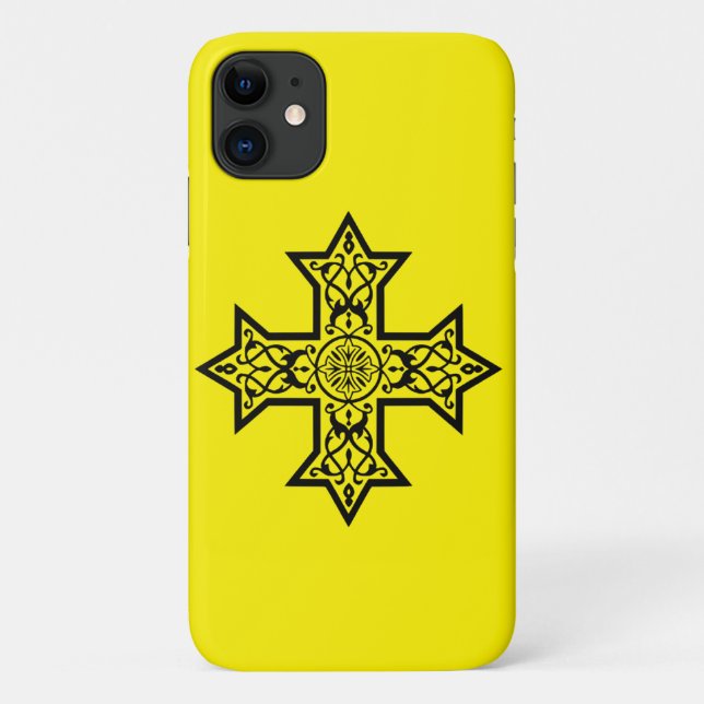 Coques Case-Mate iPhone Croix copte (Dos)