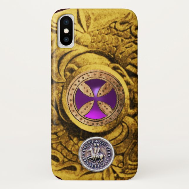 COQUES Case-Mate iPhone CROIX DE CONSÉCURATION ET SCEAU DU MODÈLE DES CHEV (Dos)