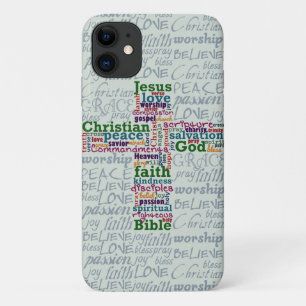 Etui iPhone Case-Mate Croix de l'art chrétien du mot