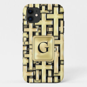 Coque Case-Mate iPhone Croix d'or