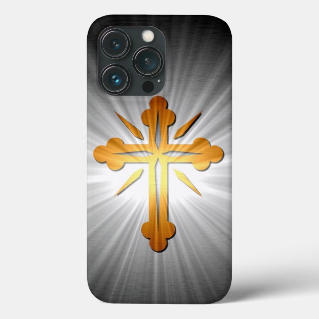 Coques Case-Mate iPhone Croix D'Or Sur Les Rayons Solaires (Verso)