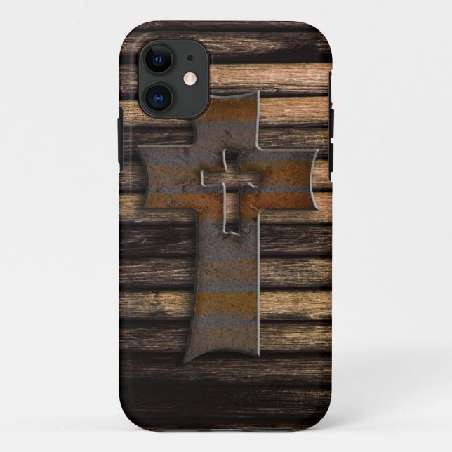 Coques Case-Mate iPhone Croix en bois (Dos)