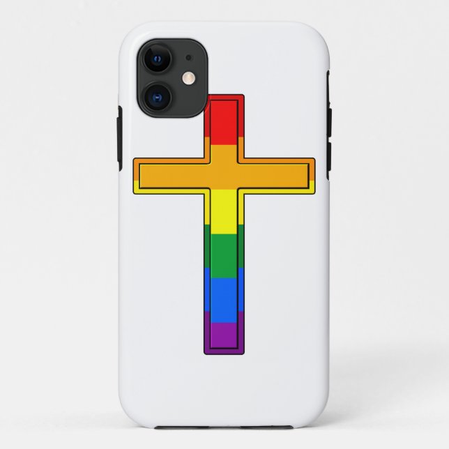 Coques Case-Mate iPhone Croix gay (Dos)