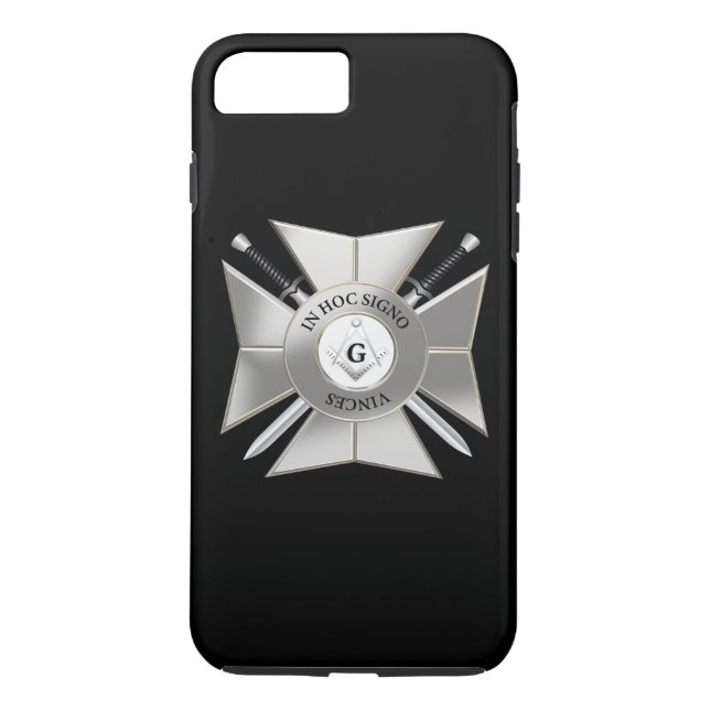 Coques Case-Mate iPhone Croix maçonnique (Dos)