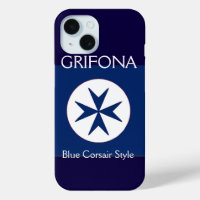 Croix octogonale BLUE CORSAIR STYLE