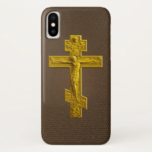 Case-Mate iPhone Case Croix orthodoxe russe d'or
