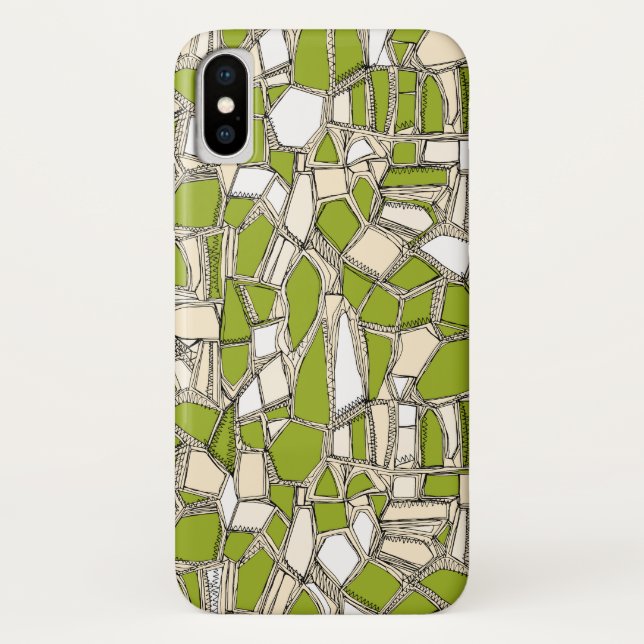 Coques Case-Mate iPhone CROQUÉ POP citron (Dos)