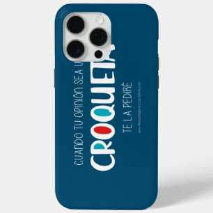 Coque Case-Mate iPhone Croqueta