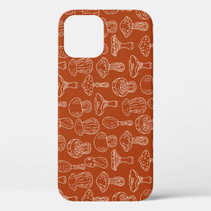 Case-Mate iPhone Case Croquis Champignons : Arrière - plan mignon sans c