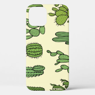 Case-Mate iPhone Case Croquis de Cactus : Élégance florale Vintage.