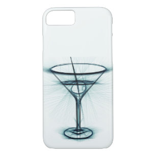 Coque iPhone 8/7 Croquis en verre Martini