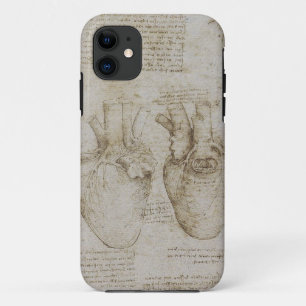 Case-Mate iPhone Case Croquis humains d'anatomie du coeur de da Vinci