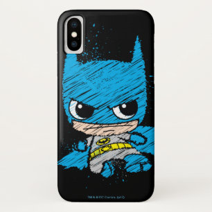 Coques Pour iPhone Croquis Mini Batman