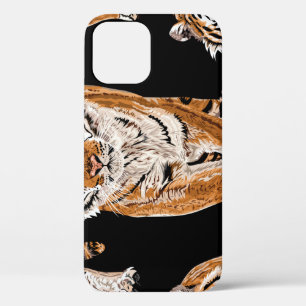Case-Mate iPhone Case Croquis sur le tigre du Bengale : Poster de animal