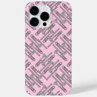 Crosshatch gris Trombone Motif rose