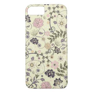 Coque iPhone 7 Cru chic minable de fleur