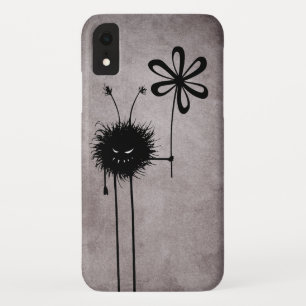Coques Pour iPhone Cru mauvais noir d'insecte de fleur