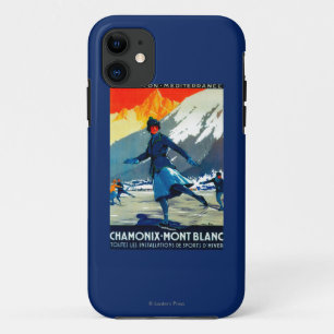 Coque Case-Mate iPhone Cru PosterEurope de Chamonix-Mont Blanc