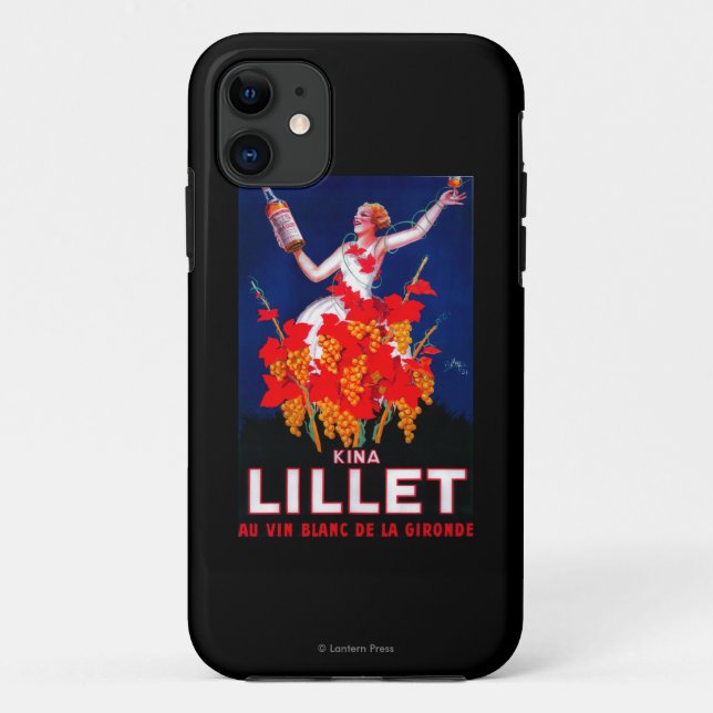 Coques Case-Mate iPhone Cru PosterEurope de Lillet de kinas (Dos)