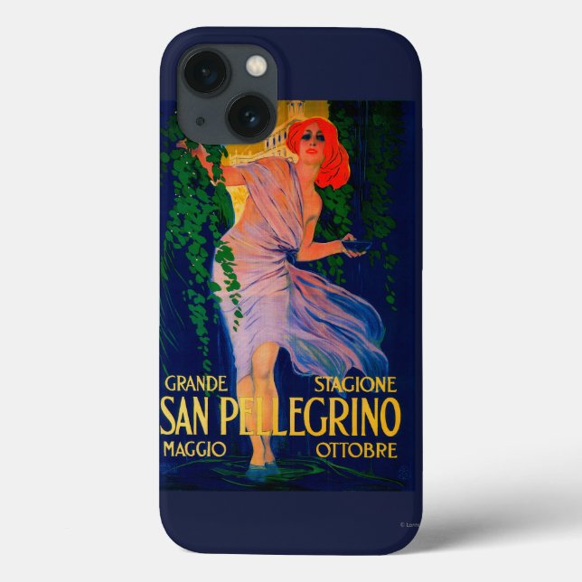 Coques Case-Mate iPhone Cru PosterEurope de San Pellegrino (Verso)