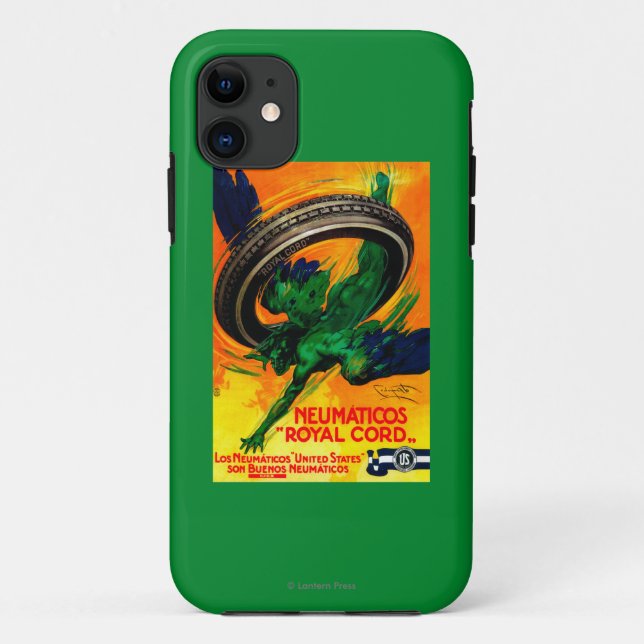 Coques Case-Mate iPhone Cru royal PosterEurope de corde de Neumaticos (Dos)