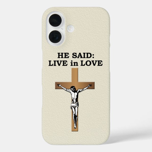 Coques Case-Mate iPhone Crucifix (Verso)