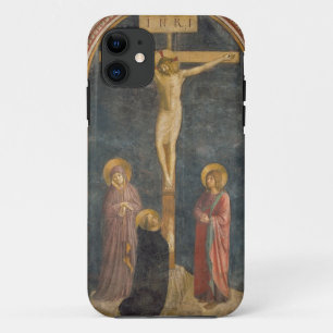 Coque Case-Mate Pour iPhone Crucifixion avec la Vierge, solides solubles. John