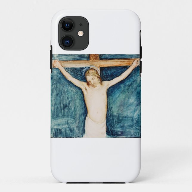 Coques Case-Mate iPhone Crucifixion du Retable de l'église (Dos)